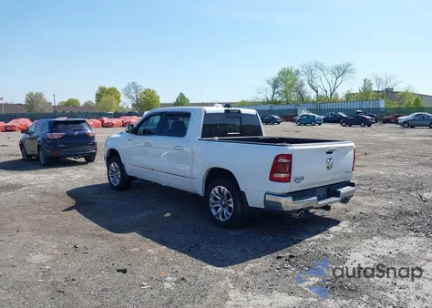 2022 Ram 1500 Limited Longhorn 4X4 5'7 Box из США, поврежденный, VIN 1C6SRFKM0NN192653